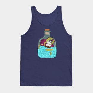 You Sunk My Bottle-Ship Tank Top